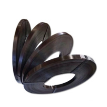 blue black heavy duty from china manufacturer metal color painted 3208mm baling oscillated steel strap for packaging